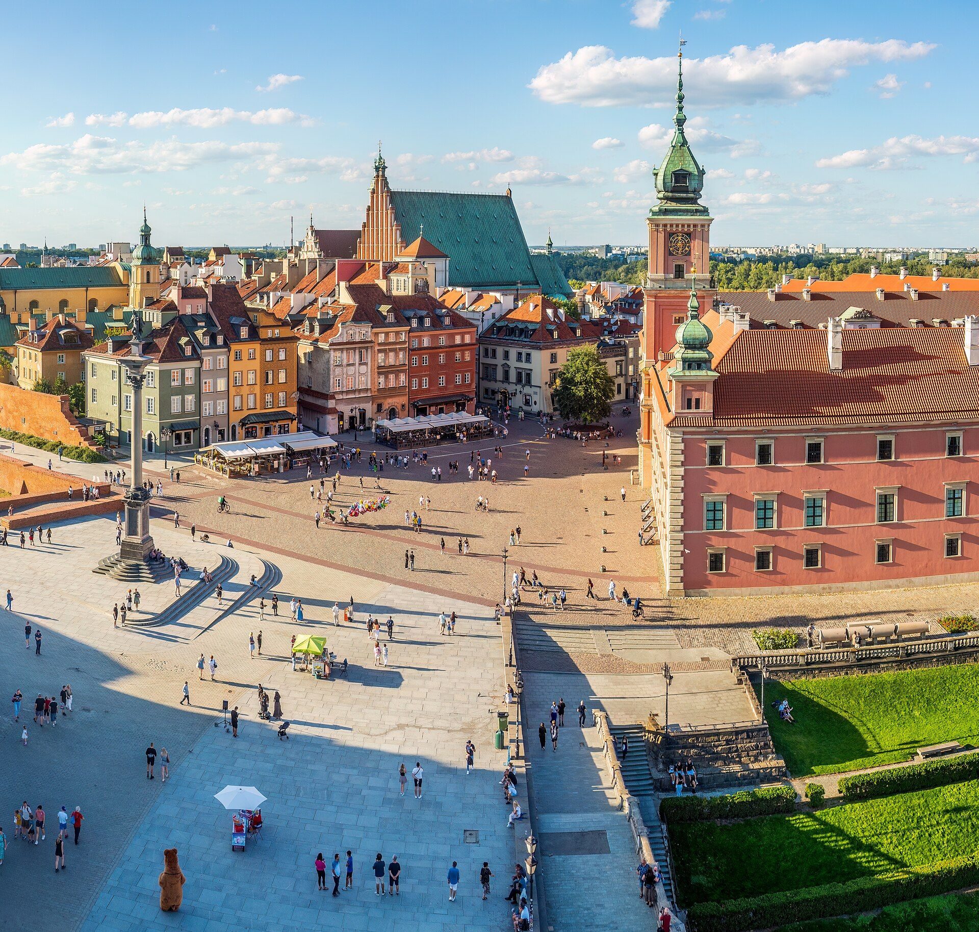 Castle Square, Old Town, Warsaw